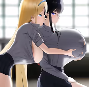 Blonde-chan — hentai manga cover on Fhentai