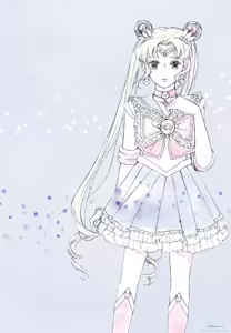 Page 109 of Sailor moon art compilation - preview thumbnail