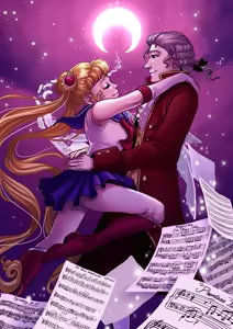 Page 122 of Sailor moon art compilation - preview thumbnail