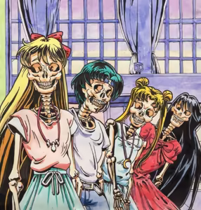 Page 125 of Sailor moon art compilation - preview thumbnail