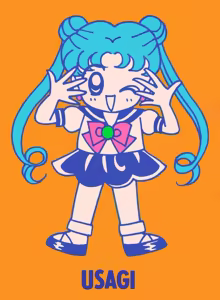 Page 137 of Sailor moon art compilation - preview thumbnail