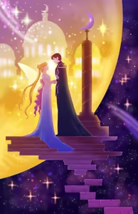 Page 15 of Sailor moon art compilation - preview thumbnail