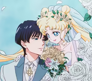 Page 157 of Sailor moon art compilation - preview thumbnail