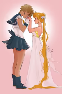 Page 166 of Sailor moon art compilation - preview thumbnail