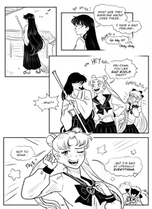 Page 211 of Sailor moon art compilation - preview thumbnail