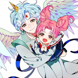 Page 23 of Sailor moon art compilation - preview thumbnail