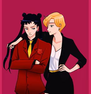 Page 43 of Sailor moon art compilation - preview thumbnail
