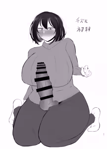 Page 42 of フタナリ限界社畜(36歳)は、覚えたてのセンズリがやめられない - preview thumbnail