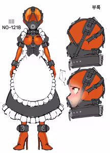 Page 7 of dNJ-特殊なﾗﾊﾞｰｽｰﾂを着て働くﾒｲﾄﾞちゃん+ﾗﾊﾞｰﾒｲﾄﾞちゃんと駄犬ちゃんを繋げて弄ぼう - preview thumbnail