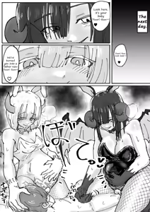 Page 16 of Bunny Succubus kara Saiai no Musuko to no Owakare Kozukuri Video Letter ga Todoku Ohanashi | A story about recieving a farewell video tape about a pair of bunny succubi raping your beloved son (decensored) - preview thumbnail