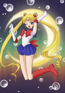 Page 6 of sailor moon art compilation - preview thumbnail