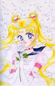 Page 103 of Sailor moon art compilation - preview thumbnail