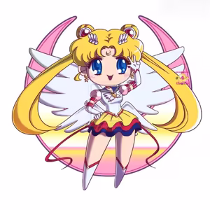Page 115 of Sailor moon art compilation - preview thumbnail