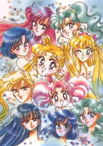 Page 139 of Sailor moon art compilation - preview thumbnail