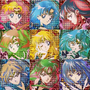 Page 168 of Sailor moon art compilation - preview thumbnail