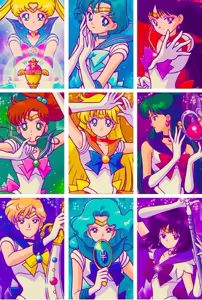 Page 186 of Sailor moon art compilation - preview thumbnail