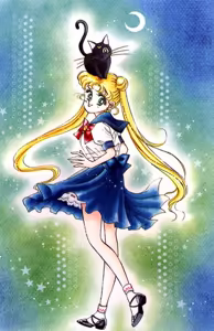 Page 187 of Sailor moon art compilation - preview thumbnail