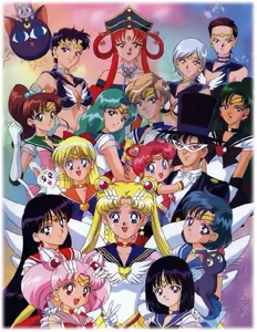 Page 197 of Sailor moon art compilation - preview thumbnail
