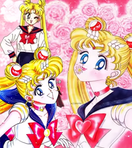 Page 206 of Sailor moon art compilation - preview thumbnail