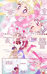 Page 215 of Sailor moon art compilation - preview thumbnail