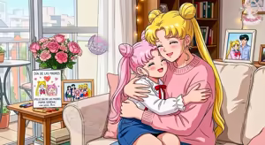 Page 223 of Sailor moon art compilation - preview thumbnail