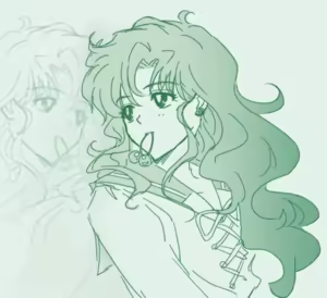 Page 255 of Sailor moon art compilation - preview thumbnail