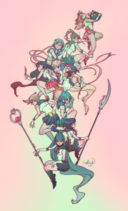 Page 278 of Sailor moon art compilation - preview thumbnail