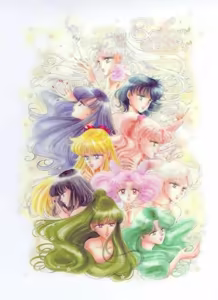 Page 305 of Sailor moon art compilation - preview thumbnail