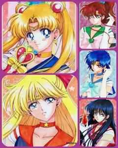 Page 307 of Sailor moon art compilation - preview thumbnail