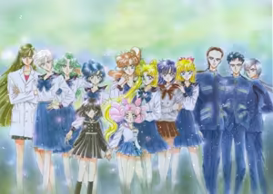 Page 323 of Sailor moon art compilation - preview thumbnail