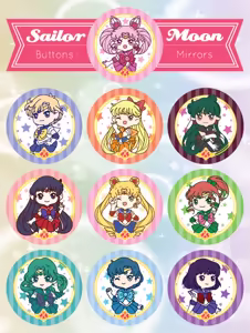 Page 334 of Sailor moon art compilation - preview thumbnail