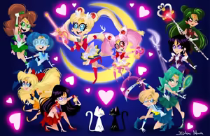 Page 362 of Sailor moon art compilation - preview thumbnail