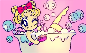 Page 406 of Sailor moon art compilation - preview thumbnail