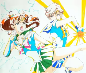 Page 408 of Sailor moon art compilation - preview thumbnail
