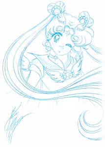 Page 453 of Sailor moon art compilation - preview thumbnail