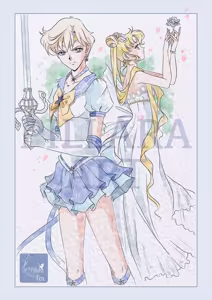 Page 454 of Sailor moon art compilation - preview thumbnail