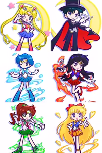 Page 473 of Sailor moon art compilation - preview thumbnail
