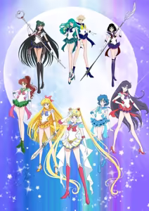 Page 495 of Sailor moon art compilation - preview thumbnail