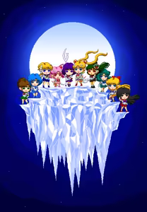 Page 501 of Sailor moon art compilation - preview thumbnail