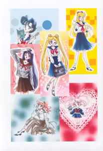 Page 530 of Sailor moon art compilation - preview thumbnail