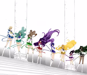 Page 55 of Sailor moon art compilation - preview thumbnail