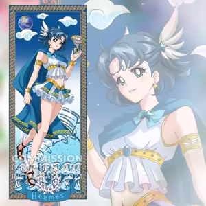 Page 596 of Sailor moon art compilation - preview thumbnail