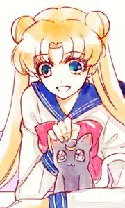 Page 33 of sailor moon art compilation - preview thumbnail