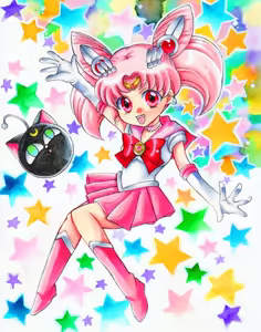 Page 4 of sailor moon art compilation - preview thumbnail