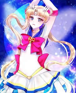 Page 43 of sailor moon art compilation - preview thumbnail