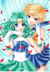 Page 47 of sailor moon art compilation - preview thumbnail