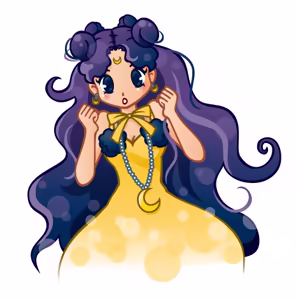 Page 56 of sailor moon art compilation - preview thumbnail
