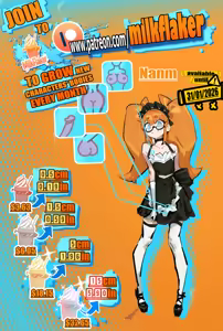 Page 8 of Monthly character corrupition-Milk flaker - preview thumbnail