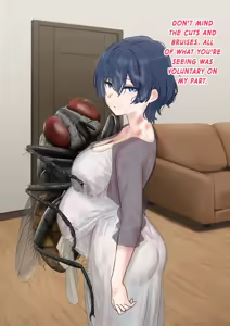 Page 8 of Married Woman Becomes a Seedbed for Giant Flies | Hitodzuma wa Kyoudai Bae-tachi no Naedoko to Naru - preview thumbnail