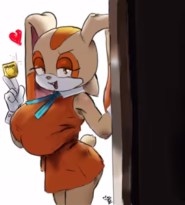 Page 25 of Older/Aged-up Cream the Rabbit - preview thumbnail